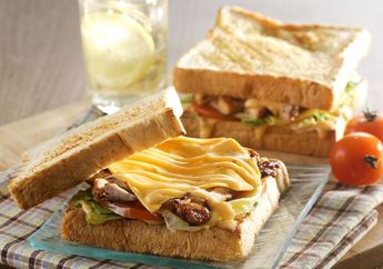 Bisa Jadi Menu Sarapan Sebelum Sekolah Besok, Coba Buat Roti Tawar Jadi Sandwich Diisi Telur Atau Ayam