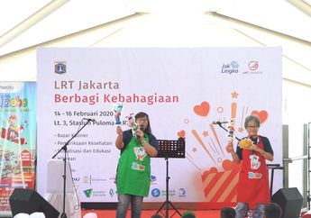 LRT Jakarta Berbagi Kebahagiaan dengan Teman-Teman dari Panti Asuhan dan Korban Banjir