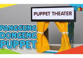 Yuk, Buat Panggung Boneka Jari agar Kegiatan Mendongeng Semakin Seru!