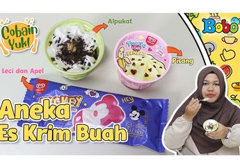 Buah-buahan Dicampur dengan Susu dan Dibuat Menjadi Es Krim, Seperti Apa Rasanya?