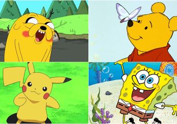 Spongebob dan Banyak Tokoh Kartun Populer Lain Warnanya Kuning, Ini Penjelasannya