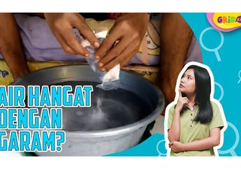 Rendam Kaki dengan Larutan Air Garam Hangat dan Rasakan Manfaatnya