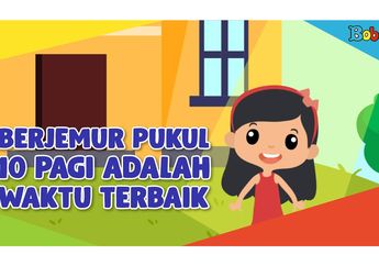 Anjuran Berjemur Setiap Pagi, Kapan Waktu Terbaik untuk Berjemur?