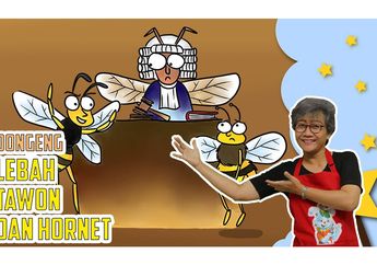 Dongeng Anak: Lebah, Tawon, dan Hornet #MendongenguntukCerdas