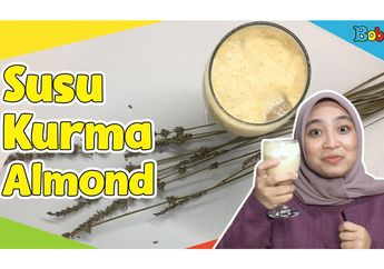 Resep Susu Kurma Almon, Minuman Sehat yang Jadi Teman Belajar di Rumah