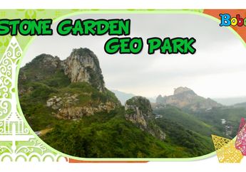 Berlibur ke Stone Garden Geo Park, Taman Batu di Ketinggian 700 Meter