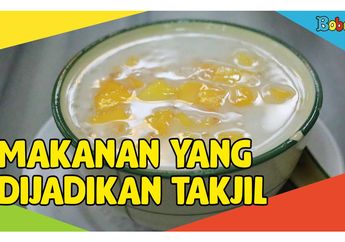 Kurma Sampai Gorengan, 5 Makanan dan Minuman Ini Sering Jadi Takjil