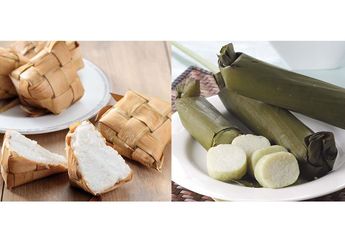 Keduanya Sama Terbuat dari Beras, Apa Perbedaan Ketupat dan Lontong?