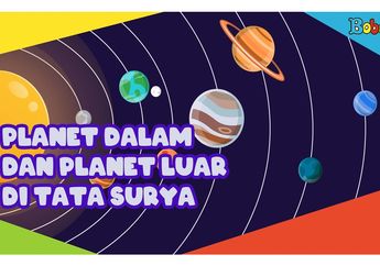 Tata Surya Punya Planet Dalam dan Planet Luar, Apa Perbedaannya?