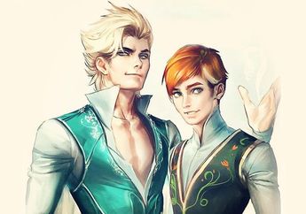 Inilah yang Terjadi Kalau 5 Karakter Princess Disney Digambar Menjadi Laki-Laki, Kita Intip, yuk!