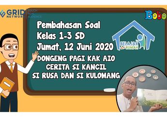Simak Cerita si Kanchil serta Kisah Rusa dan Kelomang di Video Ini!