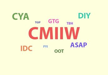25 Singkatan Bahasa Inggris yang Sering Digunakan di Percakapan, dari TBH sampai CMIIW! Coba Cek Supaya Tidak Bingung