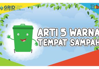 Pernah Lihat Tempat Sampah yang Berbeda Warna? Ternyata Ada Artinya