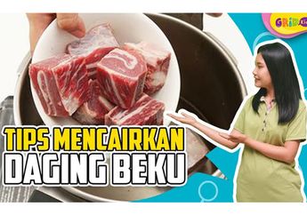 Tidak Butuh Waktu Lama, Ini Tips Mencairkan Daging Beku untuk Dimasak