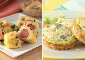 Untuk Sarapan Besok, Buat Telur jadi Egg Pancake dan Telur Gulung Nori, yuk!