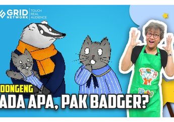 Dongeng Anak: Ada Apa, Pak Badger? #MendongenguntukCerdas