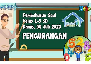 Kerjakan Latihan Soal Matematika tentang Pengurangan di Video Ini