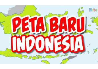 Rangkuman dan Soal Peta Baru Indonesia, Belajar dari Rumah TVRI 12 Agustus 2020 untuk Kelas 4-6 SD