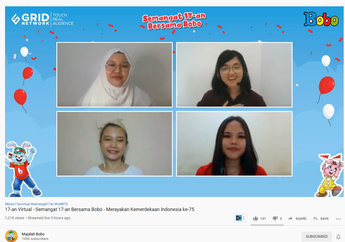 Merayakan Kemerdekaan dari Rumah, Ini Keseruan Acara Semangat 17-an Bersama Bobo!