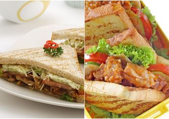 Tak Selalu Harus Pakai Selai, Buat Roti Tawar dengan Isian Ayam untuk Sarapan di Rumah, yuk!