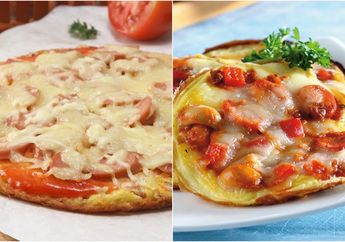 Suka Sarapan Telur Dadar? Kreasikan Telur Jadi Omelet Pizza, yuk! Mudah Dibuat di Rumah