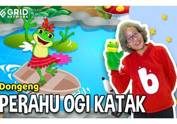 Dongeng Anak: Perahu Ogi Katak #MendongenguntukCerdas
