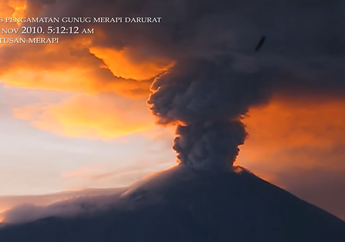Gunung Merapi Memiliki Tipe Letusan Efusif dan Eksplosif, Ini Perbedaan Keduanya