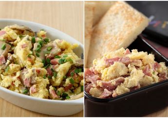 Buat Telur jadi Scrambled Egg untuk Sarapan Akhir Pekan di Rumah, yuk! Bisa Disantap dengan Roti atau Nasi