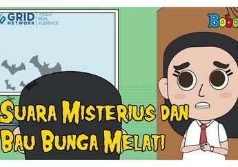 Cerita Misteri: Suara Misterius dan Bau Bunga Melati #MendongenguntukCerdas