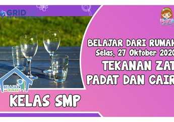 Latihan Soal Tekanan Zat Cair dan Padat, Simak Caranya di Video Ini