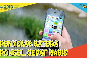 5 Penyebab Daya Baterai Ponsel Cepat Habis dan Cara Mengatasinya
