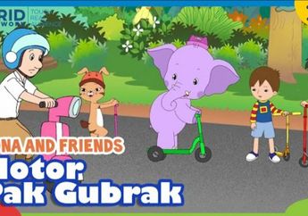 Dongeng Anak: Bona and Friends: Motor Pak Gubrak