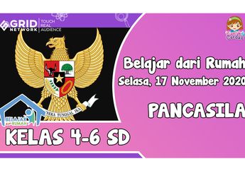 Mengenal Arti Lambang Pancasila dan Nilai-Nilai Pancasila, Simak di Video Ini, yuk!
