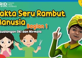 Dongeng Anak, Petualangan Oki Nirmala: Fakta Seru Rambut Manusia