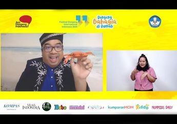 Rayakan Hari Dongeng Nasional di Tengah Pandemi, Inilah Rangkaian Dongeng Bahagia di Rumah