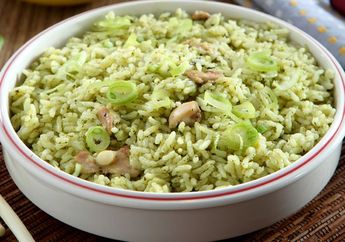 Buat Nasi Gurih Hijau yang Bergizi untuk Sarapan, yuk! Ini Cara Membuat Nasi Gurih yang Empuk