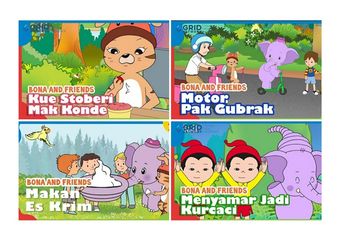 Dongeng Anak: Kumpulan Cerita Bona yang Paling Banyak Ditonton Sepanjang 2020, Kamu Sudah Nonton yang Mana?