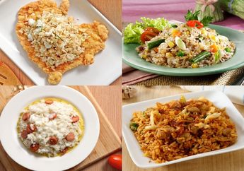 Cocok untuk Menu Makan Malam Hari Ini, Coba Buat 4 Resep Nasi Goreng Ini, Salah Satunya Nasi Goreng Keju Leleh