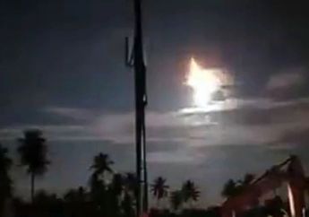 Heboh Ada Penampakan Meteor Jatuh di Sulawesi, Ini Penjelasannya