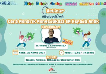 Pentingnya 5M Selama Masa Pandemi: Webinar Majalah Bobo Bersama Dokter Anak MSF