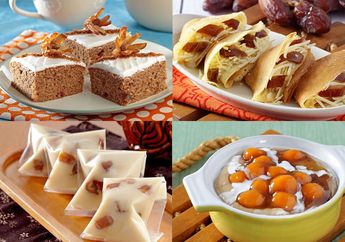 Menu Buka Puasa Spesial Olahan Kurma, Ada Resep Cake Kurma Hingga Crepes Mini Keju Kurma