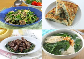 Coba Buat 4 Resep Bayam Selain Sayur Bening Ini, yuk, Salah Satunya Dadar Makaroni Bayam