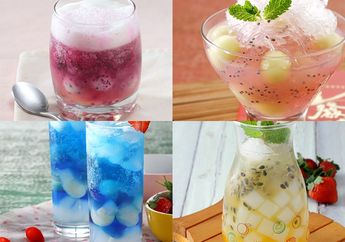 4 Resep Minuman Dingin untuk Sajian Segar Sore Hari, Es Melon Buah Naga Hingga Es Jeli Biru