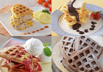 4 Resep Waffle untuk Sarapan Spesial di Akhir Pekan, Ada Corn Waffle Hingga Waffle Red Velvet
