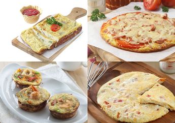 Untuk Sarapan Besok, Coba Buat 4 Resep Omellete Lezat Ini, yuk! Ada Omelette Makaroni Hingga Mini Omelette Seafood