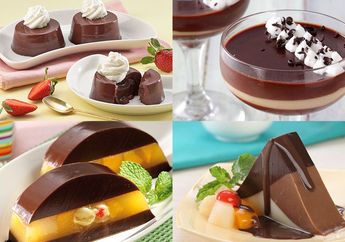 4 Resep Puding Cokelat untuk Camilan Manis dan Lezat, Ada Puding Cokelat Leleh Hingga Puding Cokelat Buah