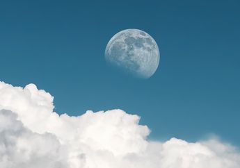 Kadang Bulan Juga Terlihat di Siang Hari, Mengapa Itu Bisa Terjadi?
