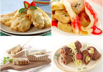 4 Resep Olahan Pisang untuk Cemilan, Mulai dari Pisang Goreng Kipas Keju hingga Sate Pisang Nugget