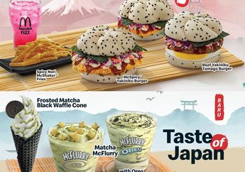 Taste of Japan, Menu Baru McDonald's Indonesia dengan Tema Cita Rasa Khas Jepang