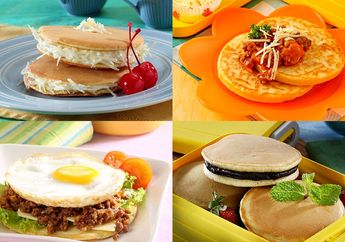 4 Resep Pancake Lezat untuk Sarapan Spesial di Akhir Pekan, Ada Pancake Tangkup Keju Hingga Pancake Bolognaise